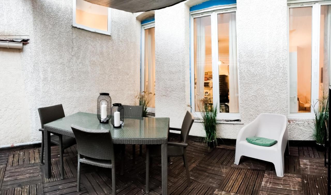 L'Echappee Belle - Terrasse 25M2 - Centre Ville - Lit Queen Size Saint-Quentin (Aisne) Dış mekan fotoğraf